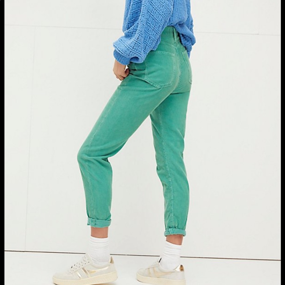 Free people cord mom jeans